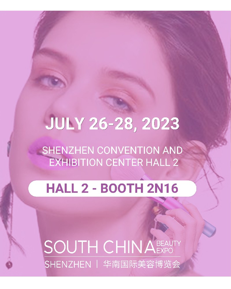SOUTH CHINA BEAUTY EXPO SHENZHEN CONVENTION AND EXHIBITION CENTER HALL 2 JULY 26-28,2023